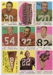 1959 Topps Football 1st Series 79 Different Nrmt to Mt With HOFers