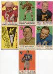1959 Topps Football 1st Series 79 Different Nrmt to Mt With HOFers