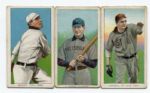 T206 Lot of 3 Different HOFers Bender, Clarke & Waddell