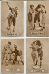 79 Different Baseball Comic Postcards Women in Baseball Uniforms