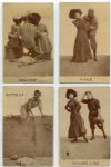 79 Different Baseball Comic Postcards Women in Baseball Uniforms