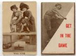 79 Different Baseball Comic Postcards Women in Baseball Uniforms