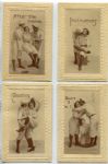 79 Different Baseball Comic Postcards Women in Baseball Uniforms