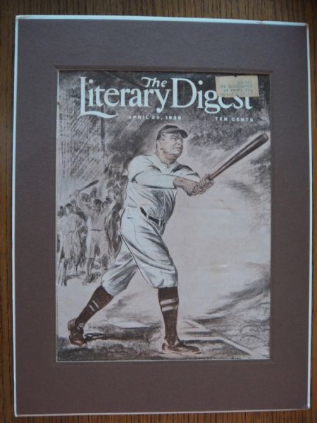 1935 Literary Digest Babe Ruth Cover