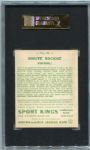 1933 Sport Kings #35 Knute Rockne SGC AUTH