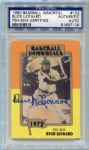 Buck Leonard 1980 Baseball Immortal #132 Autographed PSA/DNA Certified 