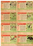 1954 & 1955 Topps Baseball Lot of 26 Mostly Different