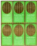 1965 Topps Presidents And Famous Americans Complete Set of 44 Tallboy Embossed Cards