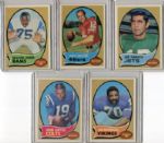 1970 Topps Football Lot of 13 Mostly HOFers 