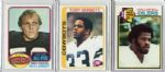 Topps Football Lot of 23 Stars, Rookies, HOFers 1974-1979