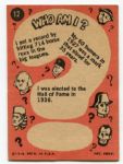 1967 Topps Who Am I? Babe Ruth #12 Exmt