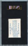 1909 Cabanas George Mullin SGC A