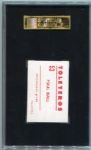 1949-50 Toleteros Bill Powell SGC 70