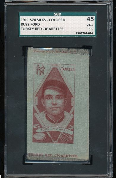 S74 - 2 Colored Silk - Russ Ford SGC 45 