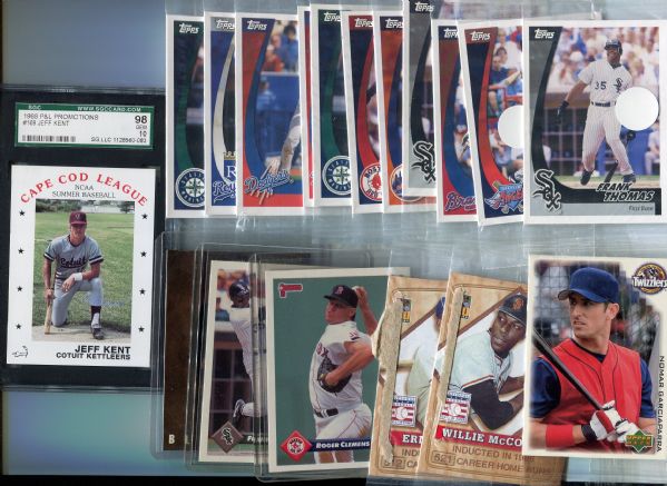 1980s to 2002 Baseball Grab Bag Lot