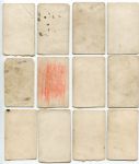 E137 1931 Zeenut Partial Set of 33 Different With Many Graded