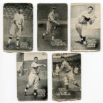 E137 1931 Zeenut Partial Set of 33 Different With Many Graded