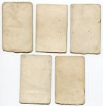 E137 1931 Zeenut Partial Set of 33 Different With Many Graded