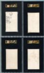 E137 1932 Zeenut Lot of 19 Different-10 SGC Graded