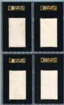 E137 1932 Zeenut Lot of 19 Different-10 SGC Graded