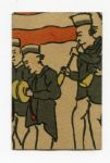 Late 1940's Den Yamada Hankyu Braves Card