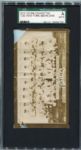 T200 Fatima Cigarettes New York Americans SGC AUTH