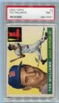 1955 Topps #2 Ted Williams PSA 7