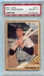 1962 Topps #425 Carl Yastrzemski PSA 8 