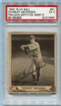 1940 Playball #41 Charley Gehringer Autographed PSA/DNA Authentic