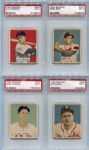 1949 Bowman Lot of Nine different PSA 7's