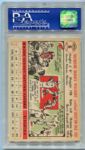 1956 Topps #5 Ted Williams PSA 8 OC