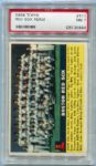 1956 Topps #111 Boston Red Sox Team Card PSA 7