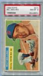 1956 Topps #315 Milt Bolling, Boston Red Sox PSA 8