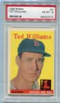 1958 Topps #1 Ted Williams PSA 6