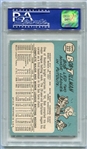 Lot of 5 Boston Red Sox Players 1959-1969 All PSA Graded