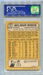 1968 Topps #585 Wilbur Wood PSA 9