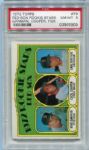 1972 Topps #79 Red Sox Rookies PSA 8