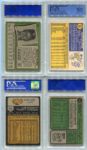 Fourteen Card Lot 1970-1984 All PSA 8's & 9's Includes HOFers