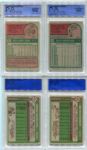 Fourteen Card Lot 1970-1984 All PSA 8's & 9's Includes HOFers