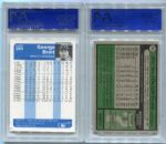 Fourteen Card Lot 1970-1984 All PSA 8's & 9's Includes HOFers