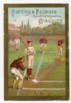 Circa 1880s Huntley & Palmer Baseball Trade Card