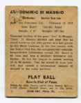 1941 Play Ball #63 Dom DiMaggio