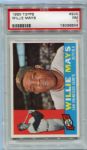 1960 Topps #200 Willie Mays PSA 7