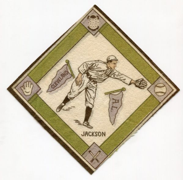 B18 Blanket Joe Jackson Purple Pennants