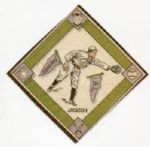 B18 Blanket Joe Jackson Purple Pennants