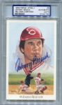 1989 Perez-Steele #5 Johnny Bench Autographed PSA/DNA Certified Authentic