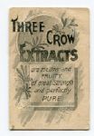 1886-87 Uncatalogued-F Three Crow Extract Famous People Levi P. Morton