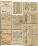 T-Card Non-Sports Lot of 32 Cards And One Coupon