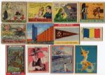 Tremendous R-Card lot of 78 Different Plus 3 V-Cards