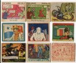 Tremendous R-Card lot of 78 Different Plus 3 V-Cards